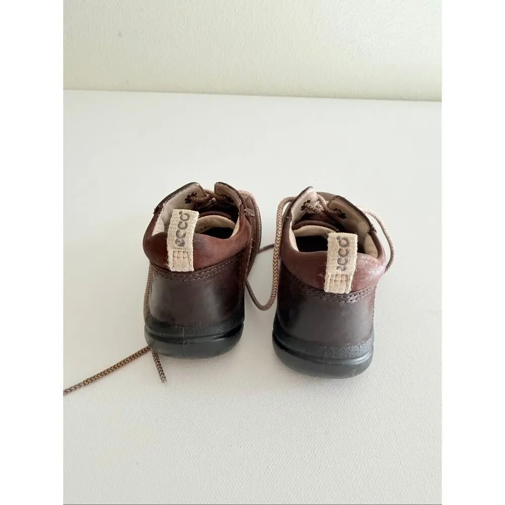 Ecco Infant Sporty Size 22 / 6 US Brown Lace Up Shoes